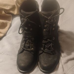Harley-Davidson Black Combat Boots
